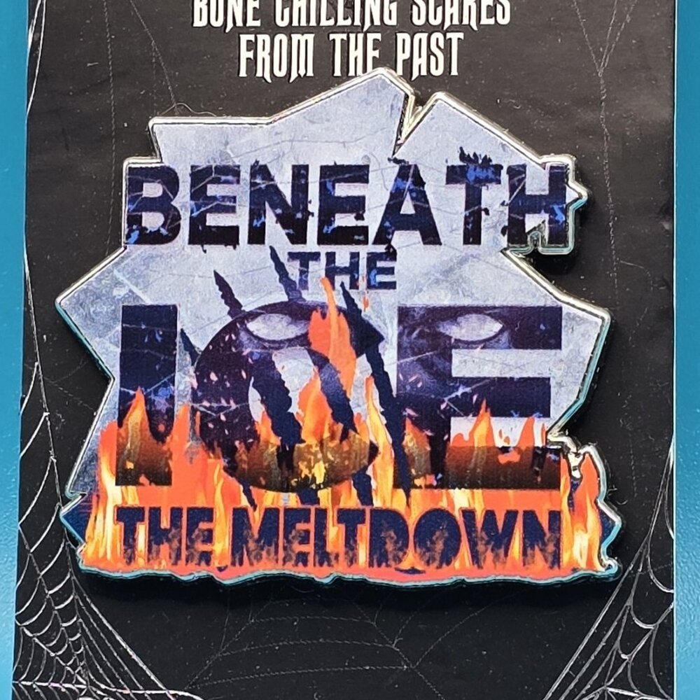 SeaWorld Busch Gardens Howl-O-Scream Beneath the Ice Meltdown Trading Pin